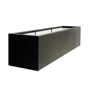 Polyester plantenbak - Rechthoek - 200 x 60 x 60 cm - Met bodem