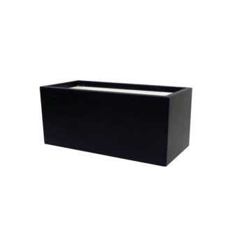 Polyester plantenbak - Rechthoek - 80 x 40 x 40 cm - Met bodem