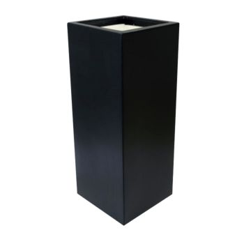 Polyester plantenbak - Vierkant - 40 x 40 x 100 cm - Met bodem