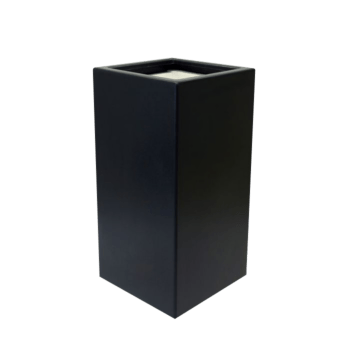 Polyester plantenbak - Vierkant - 40 x 40 x 80 cm - Met bodem