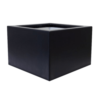 Polyester plantenbak - Vierkant - 60 x 60 x 40 cm - Met bodem