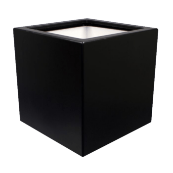 Polyester plantenbak - Vierkant - 70 x 70 x 70 cm - Met bodem