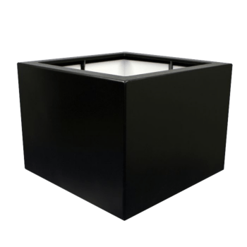 Polyester plantenbak - Vierkant - 80 x 80 x 40 cm - Met bodem