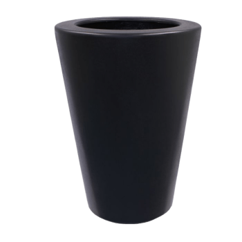 Polyester plantenbak - Conisch - Ø 55 x 76 cm - Met bodem