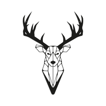 Metal wall decor Reindeer