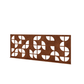 Corten steel decorative fence G 149 x 60 cm