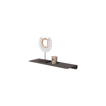Steel wall shelf - L-shape - 60 x 20 x 5 cm - RAL7016 matt (anthracite grey)