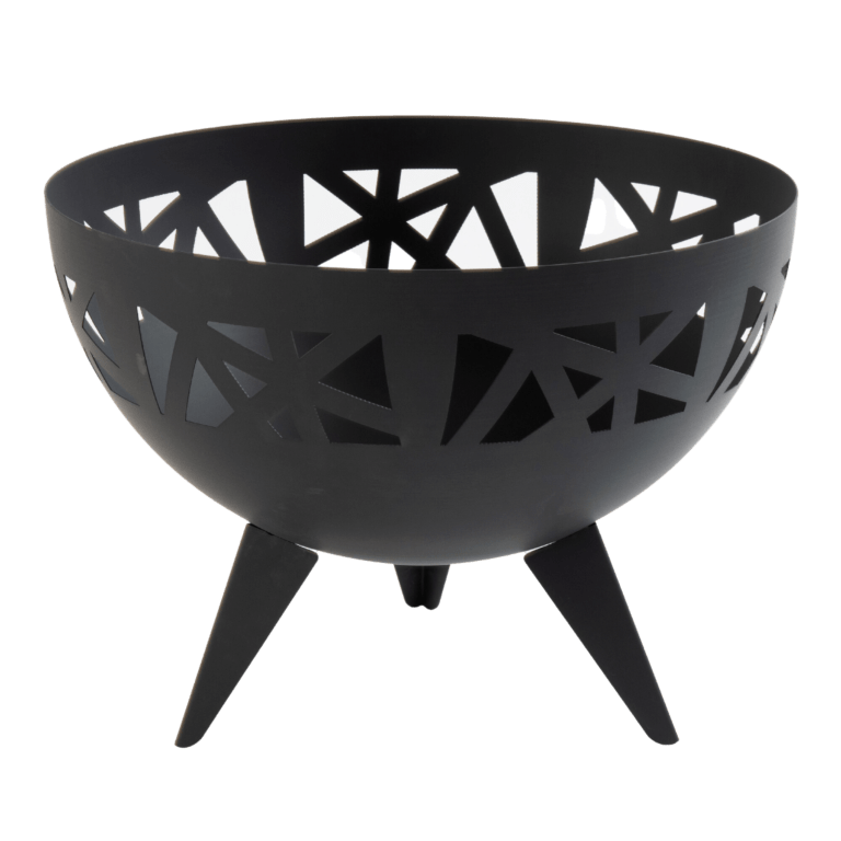 Steel bowl fire pits Michigan black 58 x 58 x 42 cm (While supplies last!)