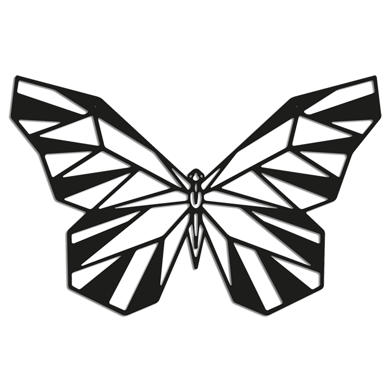 Metal wall decor Butterfly 2.0