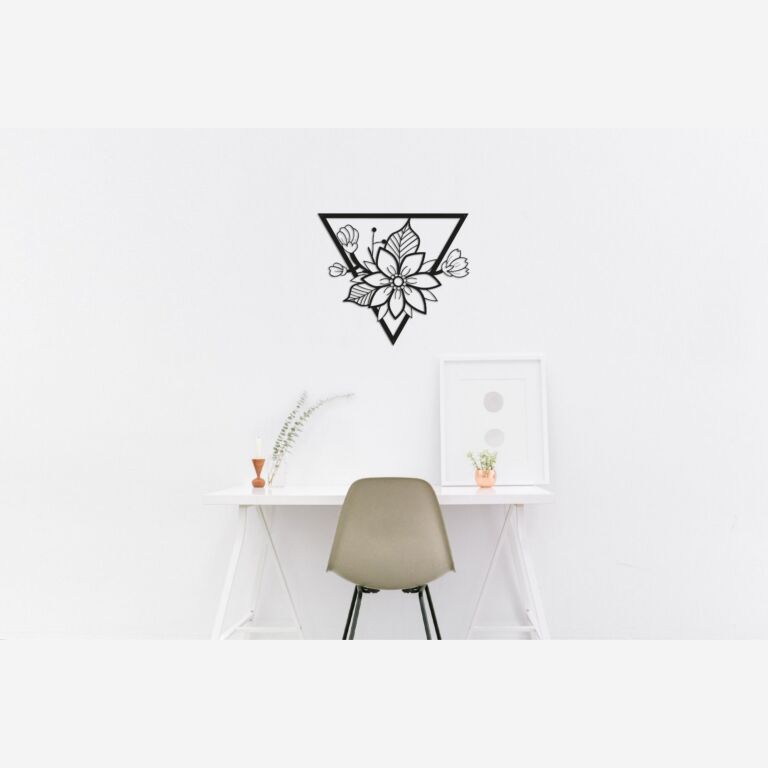 Metal wall decor Flower 1.0