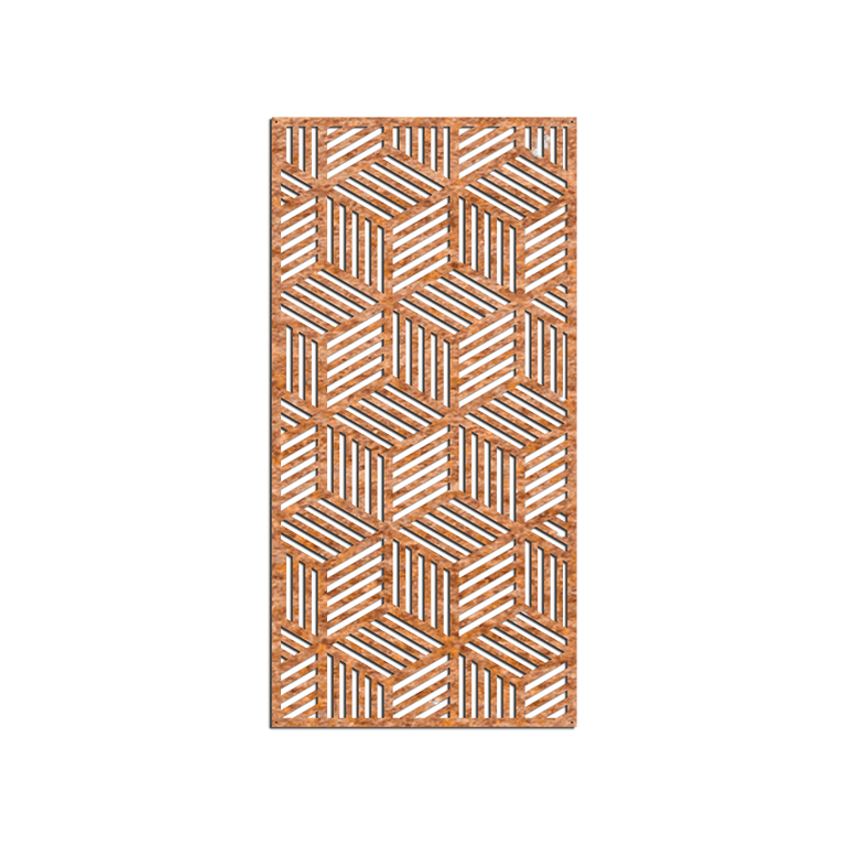 Corten steel wall decor Geometric shapes 1.0 *OP=OP