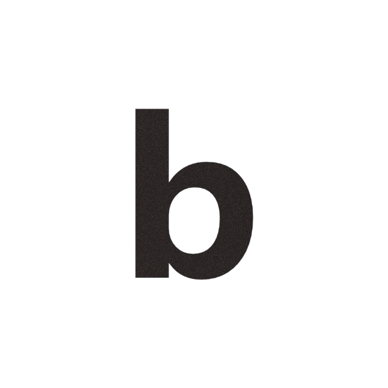 Stainless steel house number B - 9,9 x 15 cm - RAL9005 fine texture (black)