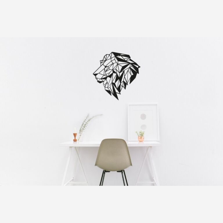 Metal wall decor Lion 2.0
