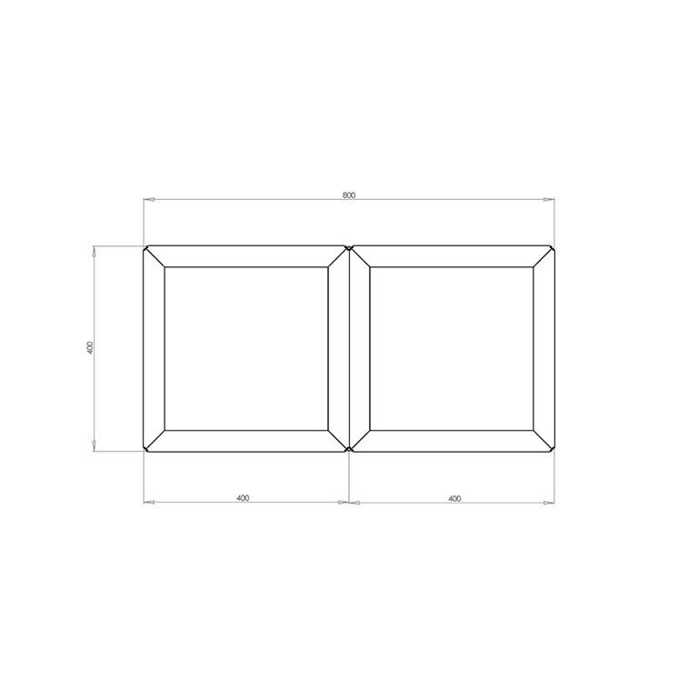 Corten steel planter Miami special II 40