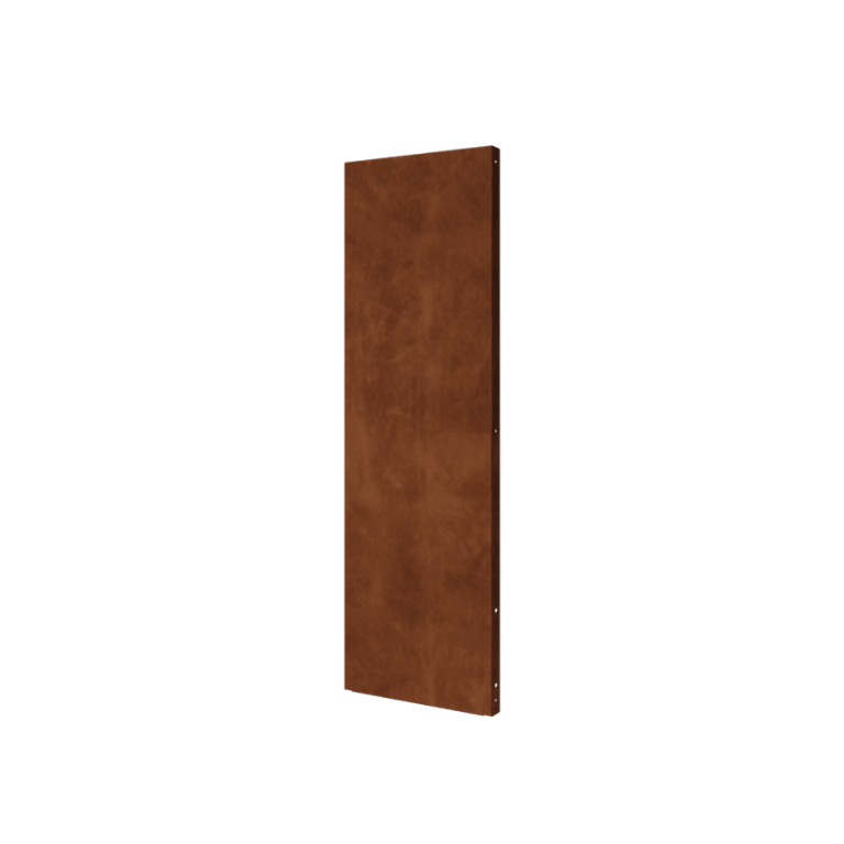 Corten steel panel base 60 x 6 x 190 cm