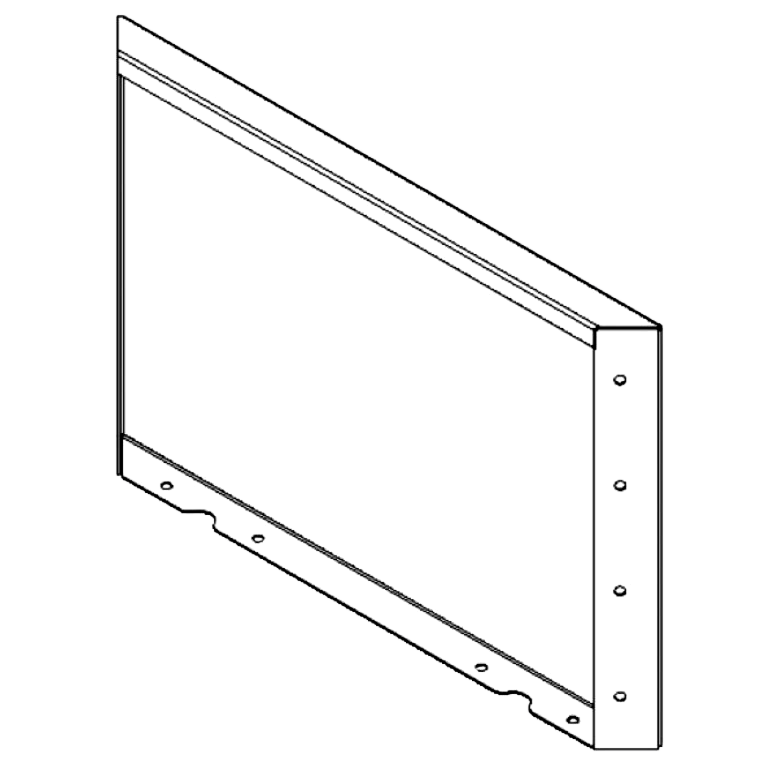 Corten steel planter - Panel - 40 x 60 cm Corten steel planter - Panel - 40 x 60 cm