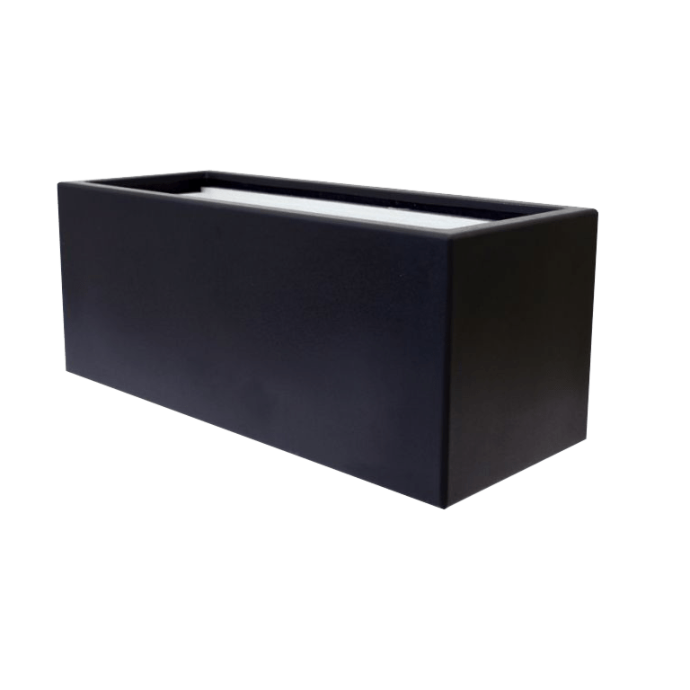 Polyester plantenbak - Rechthoek - 100 x 50 x 50 cm - Met bodem