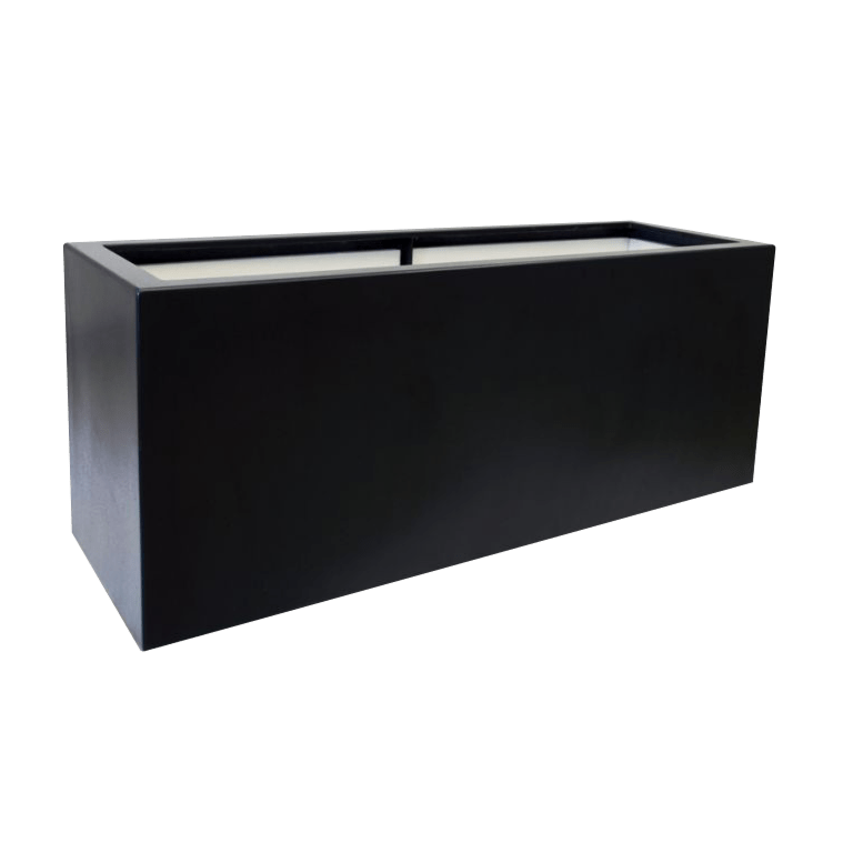 Polyester plantenbak - Rechthoek - 100 x 50 x 60 cm - Met bodem