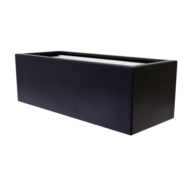 Polyester plantenbak - Rechthoek - 150 x 50 x 40 cm - Met bodem