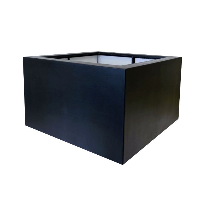 Polyester plantenbak - Vierkant - 160 x 160 x 80 cm - Met bodem