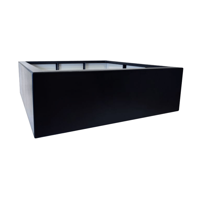 Fibreglass planter - Square - 200 x 200 x 60 cm - With bottom
