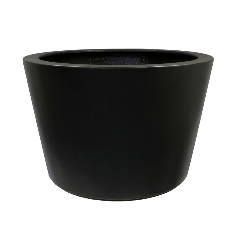 Polyester plantenbak - Conisch - Ø 120 x 80 cm - Met bodem