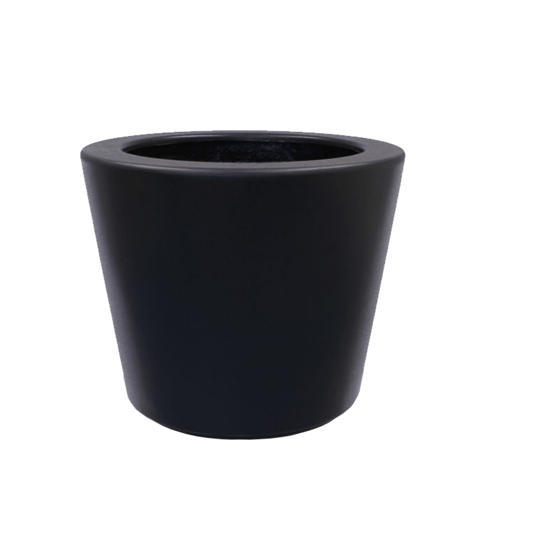 Polyester plantenbak - Conisch - Ø 63 x 52 cm - Met bodem