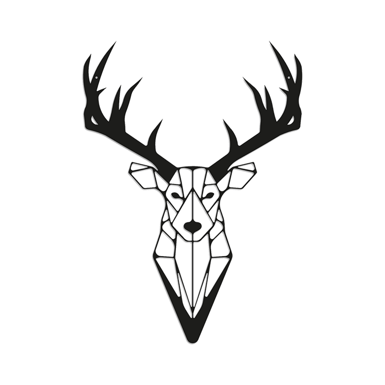 Metal wall decor Reindeer