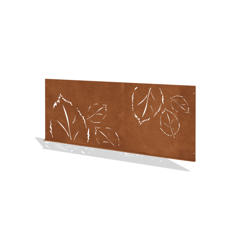 Corten steel decorative fence N 149 x 60 cm