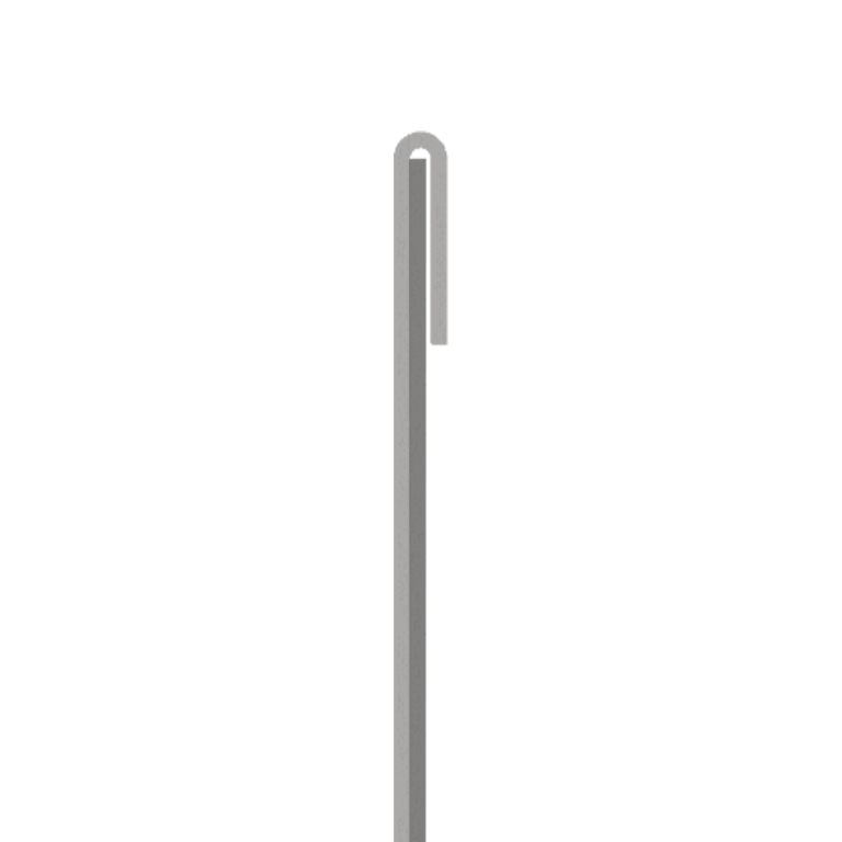 Galvanised steel joining plate - 90° - Hoogtelawn border edging 12 / 15 cm