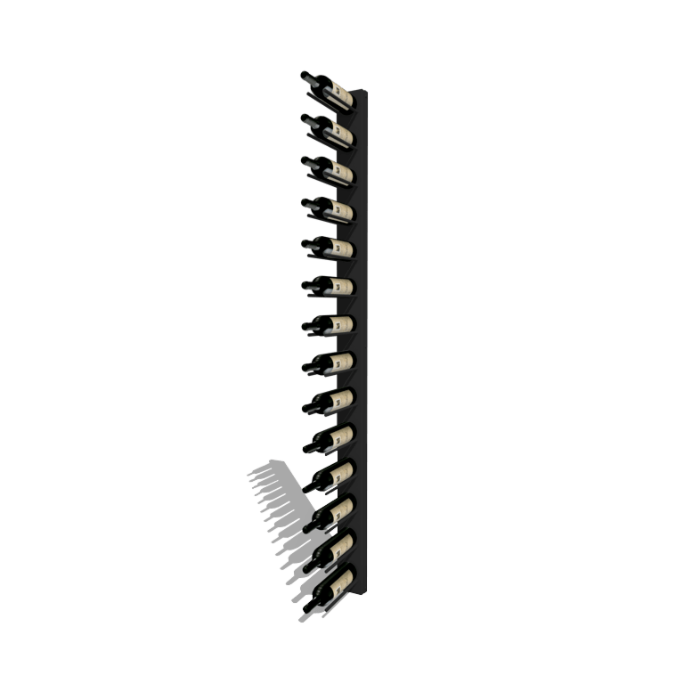 Powder coated steel wine rack Puglia 175 cm
