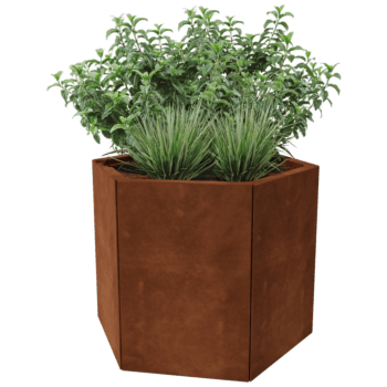 Corten steel planter Denver 40