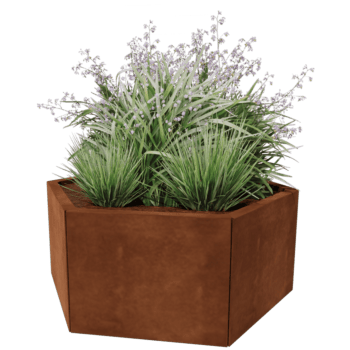 Corten steel planter Denver 50