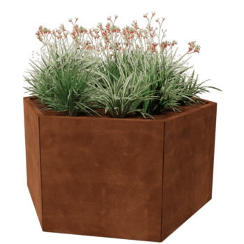Corten steel planter Denver 70