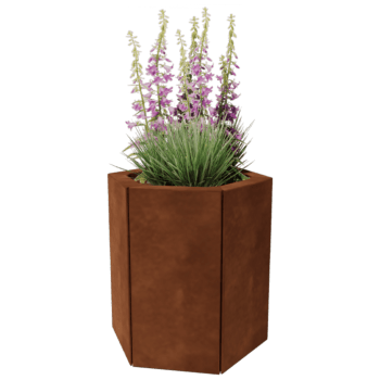 Corten steel planter Denver 20