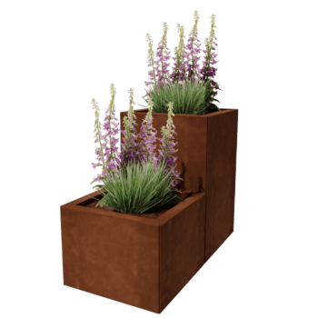 Corten steel planter Miami special II 40