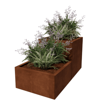 Corten steel planter Miami special II 60
