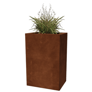 Corten steel planter Texas 30 x 40 cm