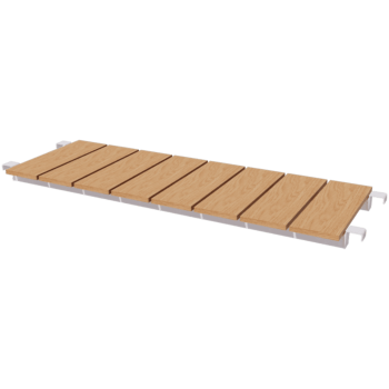 Powder-coated steel Vegas Bench