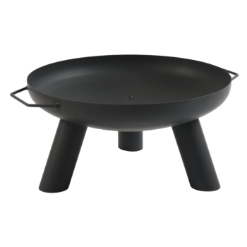 Steel bowl fire pits Louisiana black 68 x 58 x 28 cm