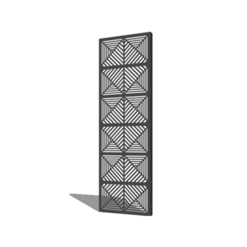 Powder coated steel panel lines composition 1 60 x 6 x 190 cm