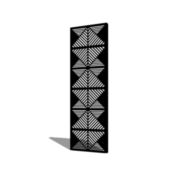Powder coated steel panel lines composition 2 60 x 6 x 190 cm