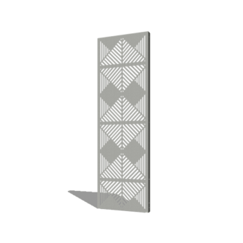 Powder coated steel panel lines composition 3 60 x 6 x 190 cm