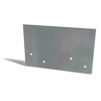 Galvanised steel coupling plate straight layer 12 - 15 cm
