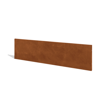Corten steel garden fence H panel 180 x 47,5 cm