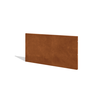 Corten steel garden fence H panel 120 x 63,3 cm