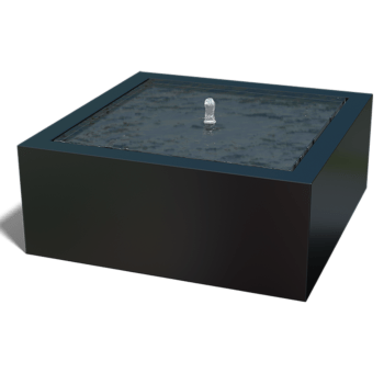 Aluminium water table 100 x 100 x 40 cm
