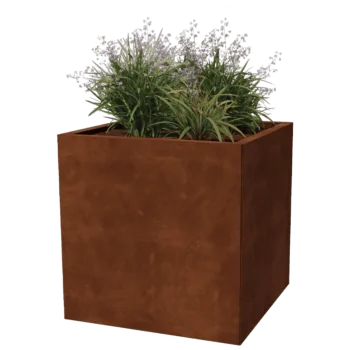 Corten steel planter - Square - 70 x 70 cm