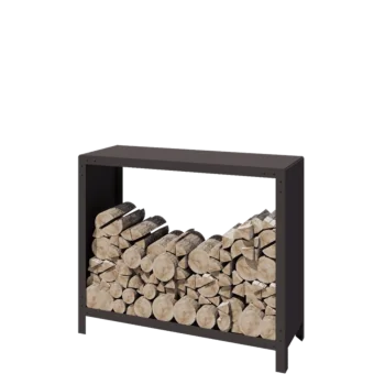 Steel log storage - Indiana - 120 x 40 x 100 cm - Other RAL colour