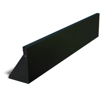 Steel retaining wall - Straight - 150 x 30 cm